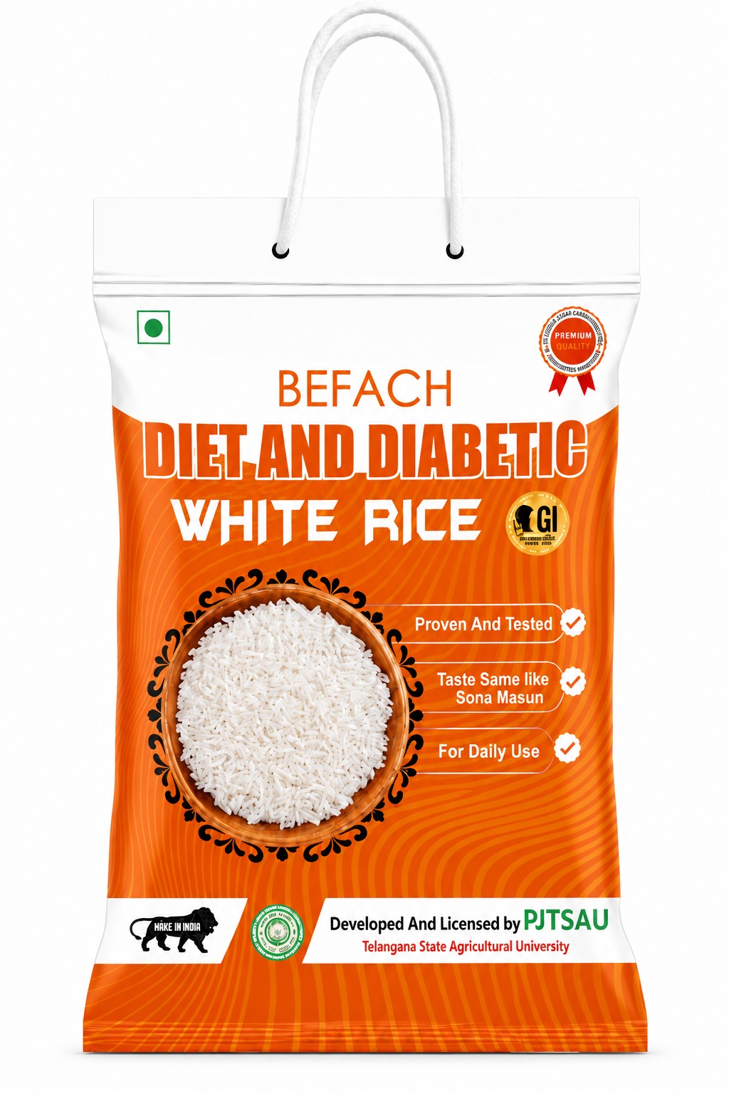 Befach Diet & Diabetic White Rice pack