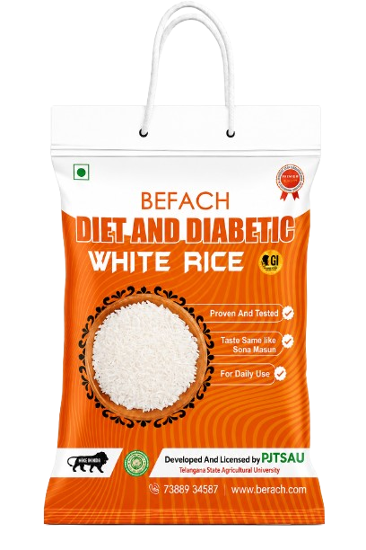 Befach Diet & Diabetic White Rice 4.5 kg pack